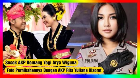 Sosok AKP Komang Yogi Arya Wiguna Foto Pernikahan Dengan AKP Rita