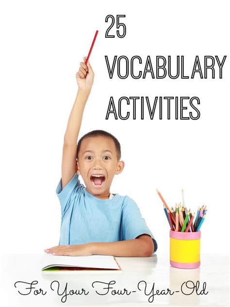 25 Vocabulary Enrichment Activities For Your Child Enrichment