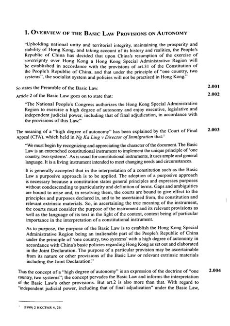 Law of the hong kong constitution - Constitutional Law - Studocu