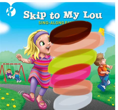 Girl 1 Skip To My Lou Sing A Long Favorites Spin Fan Animated