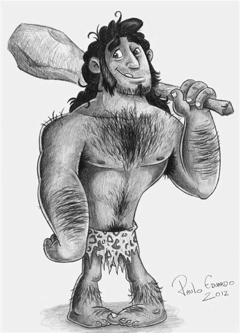 Caveman | Character art, Cartoon people, Character design