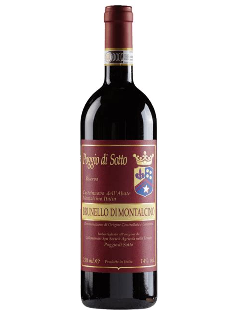 Brunello Di Montalcino Riserva Talenti Pian Di Conte 2015 Enoteca Corsi