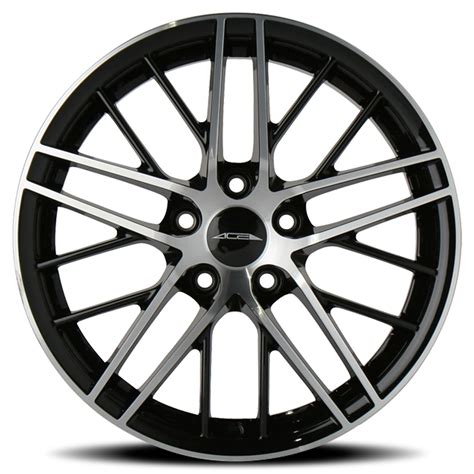 Ace Alloy R1 BKM Rims Wheels Black 19x11 Group A Wheels