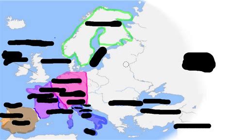 Middle Ages Map 1 Diagram | Quizlet