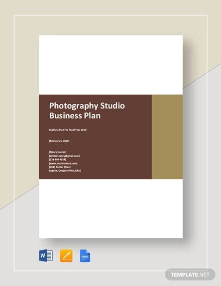 FREE 10+ Sample Photography Business Plan Templates in PDF | MS Word ...