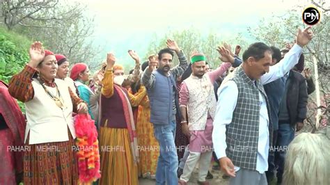 Upper Shimla Wedding Dance Mama Entry Dance Himachali Wedding Dance