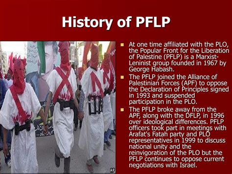 Ppt Popular Front For The Liberation Of Palestine Pflp Powerpoint