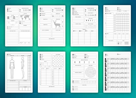 31 Free Low Content Book And Coloring Book Interior Templates For