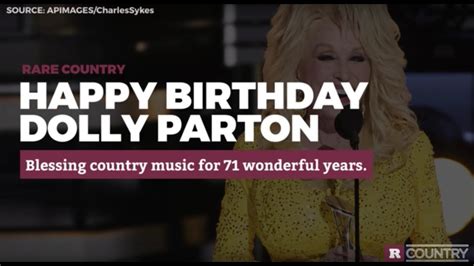 Happy Birthday Dolly Parton Rare Country Youtube