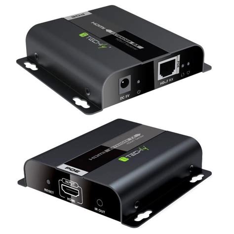 Extender Hdmi Hdbitt Poe Full Hd Con Ir Su Cavo Cat E Fino A M