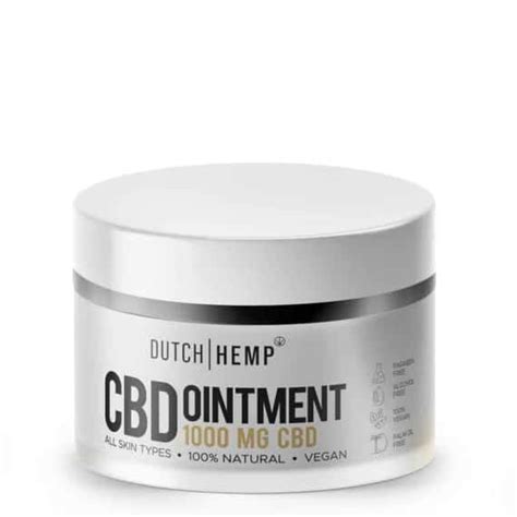 CBD Zalf Full Spectrum Reseller Dutch Hemp