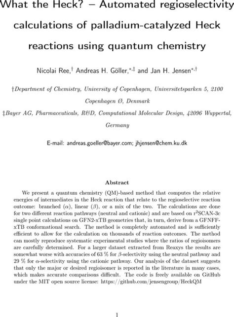 What The Heck Automated Regioselectivity Calculations Of Palladium