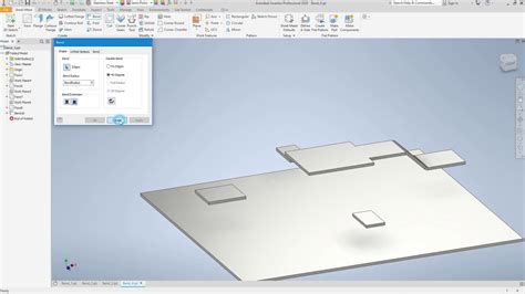 08 Autodesk Inventor 2020 Sheet Metal Bend Tool Youtube