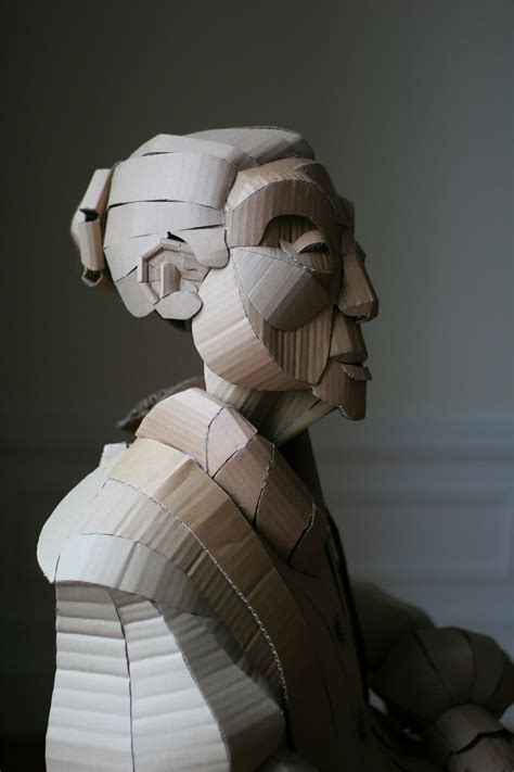 Large Scale Cardboard Sculptures By Warren King Inspiration Grid