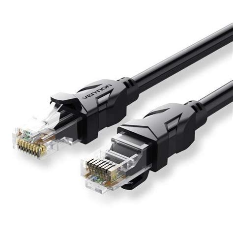 Vention Cat Utp Patch Cord Cable M Black Dataworld Kenya