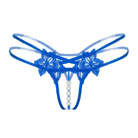 Jual COD G String Wanita Open Sexy Pearl Bottom Lace Celana Lingerie C065 Shopee Indonesia