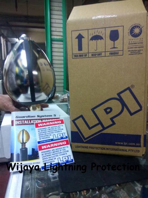 Jual LPI GUARDIAN CAT II SS PENANGKAL PETIR Oleh WIJAYA LIGHTNING