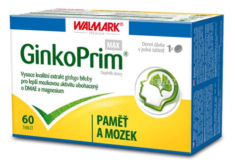 Walmark GinkoPrim MAX - recenze + nejlepší ceny - Bio Poradce