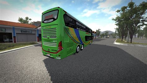 Mod Bussid Terbaru Bus Gunung Harta Jetbus Double Decker