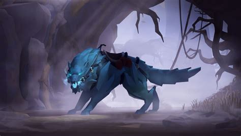 Mistwolf Is The Newest Skin For The Direwolf Mount In Albion Online