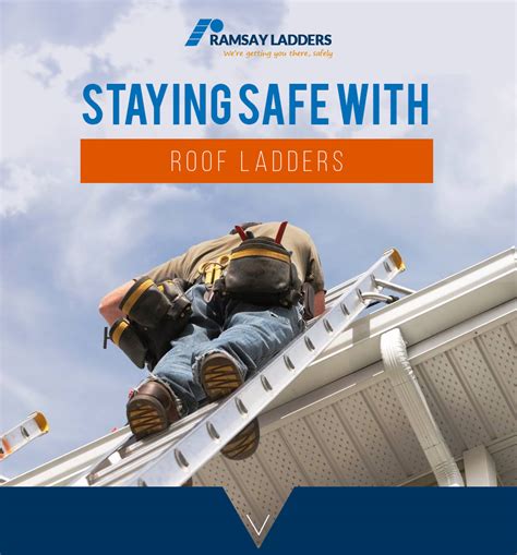 Staying Safe with Roof Ladders | Ramsay Ladders