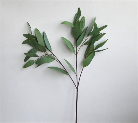 Eucalyptus Artificial Real Touch Eucalyptus Leaves Vintage Greenery