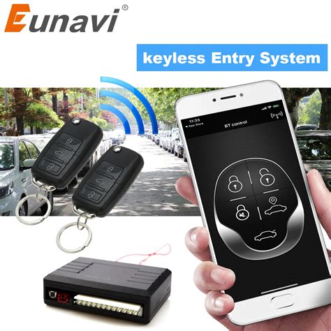 Eunavi Sistema De Alarma De Coche Universal Cerradura De Control