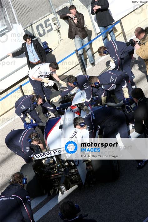 Robert Kubica POL BMW Sauber F1 BMW Sauber F1 09 First Test