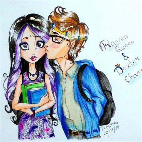 Ever after high Dexter and raven | Ever after high, Dexter charming, Raven queen