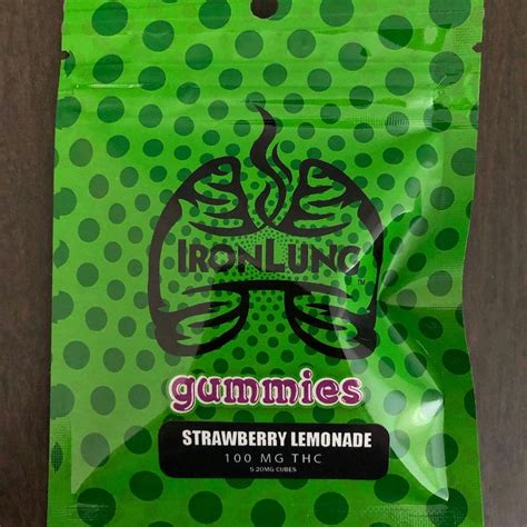 Iron Lung Medical Strawberry Lemonade Gummies 100mg Weedmaps