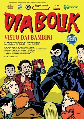 Genoa Comics Academy Presenta La Mostra Diabolik Visto Dai Bambini