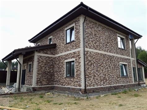 Декоративный кирпич «Леонардо Стоун» для внешней отделки дома