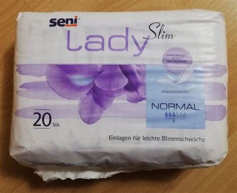Seni Lady normal Einlagen 3 Pack. je 20 St. in Baden-Württemberg ...