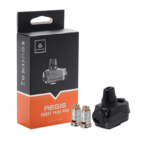 Aegis Boost Plus Pod Replacement With Coil Without Coil Rdta