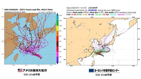 【台風進路予想】台風の目くっきり 台風6号 沖縄本島へ 長時間停滞＆西日本接近おそれ 予報円大きなワケ 海外予報機関の予想は Rcc