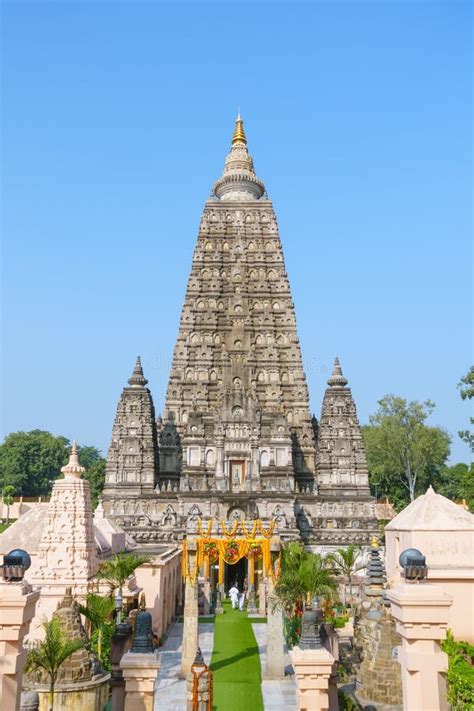 Mahabodhi Temple Bodh Gaya India The Site Where Gautam Buddha