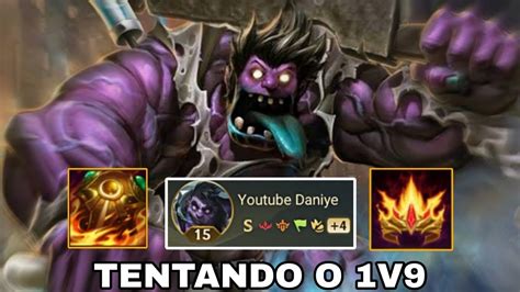 ESSE BONECO DÁ MUITO DANO E TANKA TUDO WILD RIFT YouTube