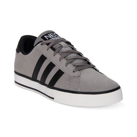 Adidas Mens Neo Se Daily Vulc Casual Sneakers From Finish Line In Gray For Men Mysteryblack