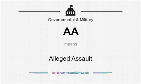 Aa Alleged Assault In Government And Military By