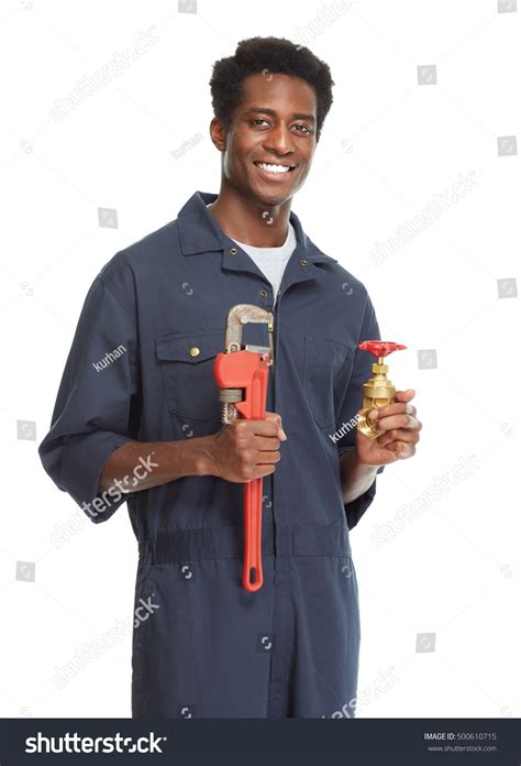 African American Plumber Stock Photo 500610715 | Shutterstock