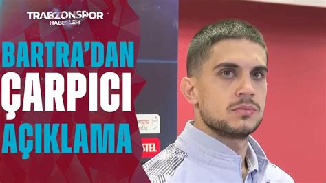 Trabzonspor Fenerbah E Marc Bartra Ma Sonu A Klamalarda Bulundu