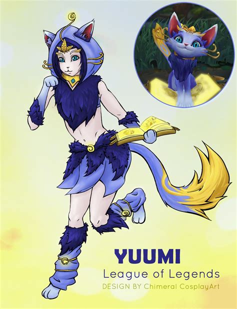 Yuumi design from League of Legends