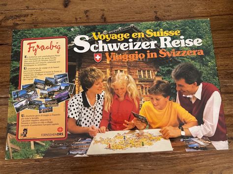 Familienspiel Schweizer Reise Aus Dem Jahr 1986 Kaufen Auf Ricardo