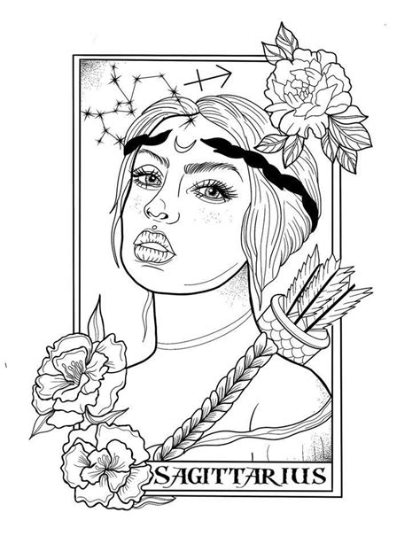 Pin By Bobbie King On Drawings In Tarot Card Tattoo Sagittarius