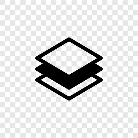 stack layers  black color  vector art  vecteezy