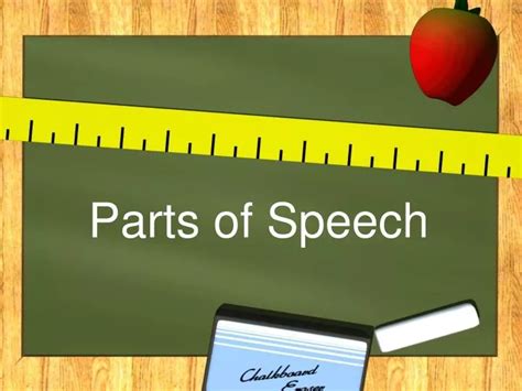 Ppt Parts Of Speech Powerpoint Presentation Free Download Id2867356