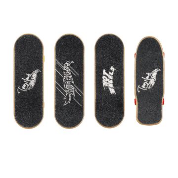 Hot Wheels Skate Vehículo de Juguete Paquete de Patinetas HW Half Pipe Pack con Tenis