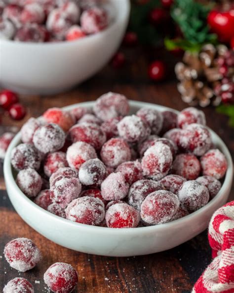 How To Make Sugared Cranberries I Baker Bettie