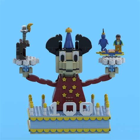 Lego Ideas 100 Years Of Fairytales Disney 100 Birthday Cake With