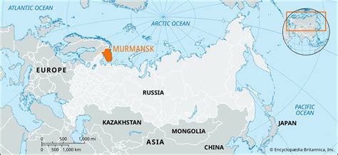 Murmansk | Russia, Map, & Population | Britannica